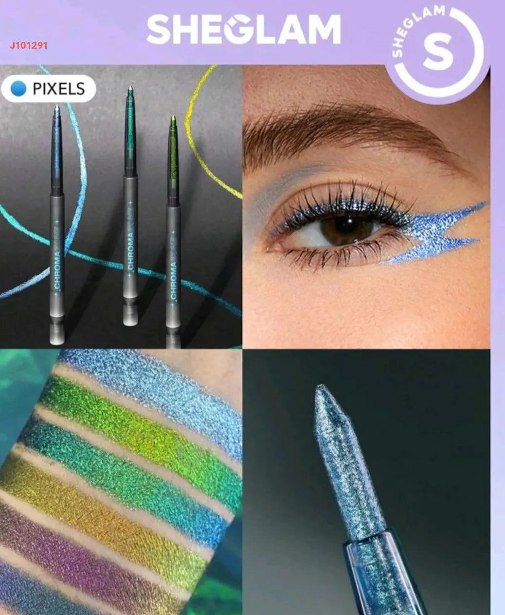 SHEGLAM CHROMA GELLINER/PIXELS