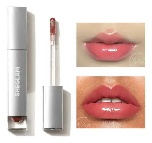 SHEGLAM GLAZE LIPGLOSS DARK PEACH