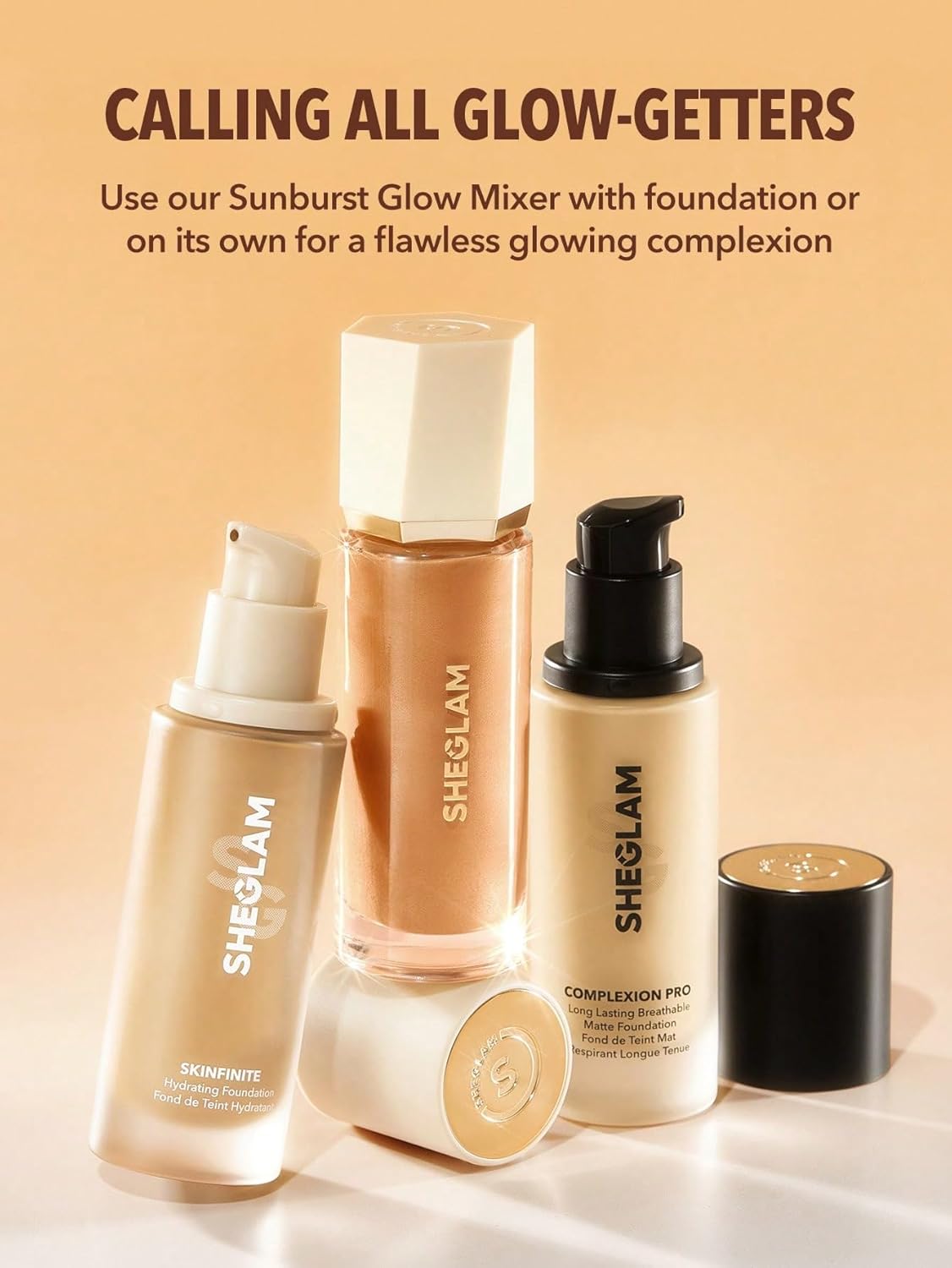 SHEGLAM GLOW MIXER 30ML MEDIUM TAN WARM
